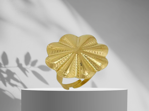 Gold Plated Trending Ring