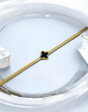 Clove Stainless Steel Golden Bracelet