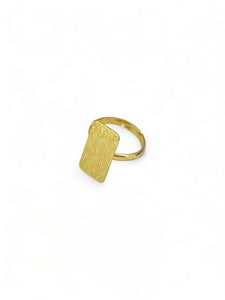 Classic Rectangle Band Ring