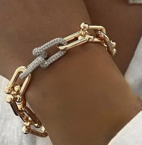 Luxury Chain Stones Bracelet