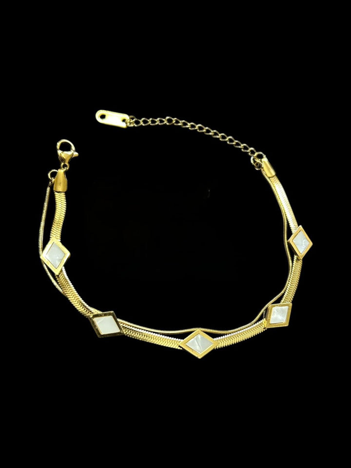 Premium White Stone Bracelet