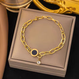 Roman Chain Bracelet stainless steel