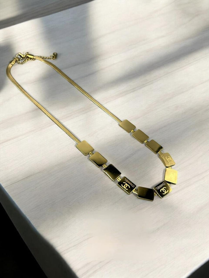 Classy stainless steel golden  Pendant