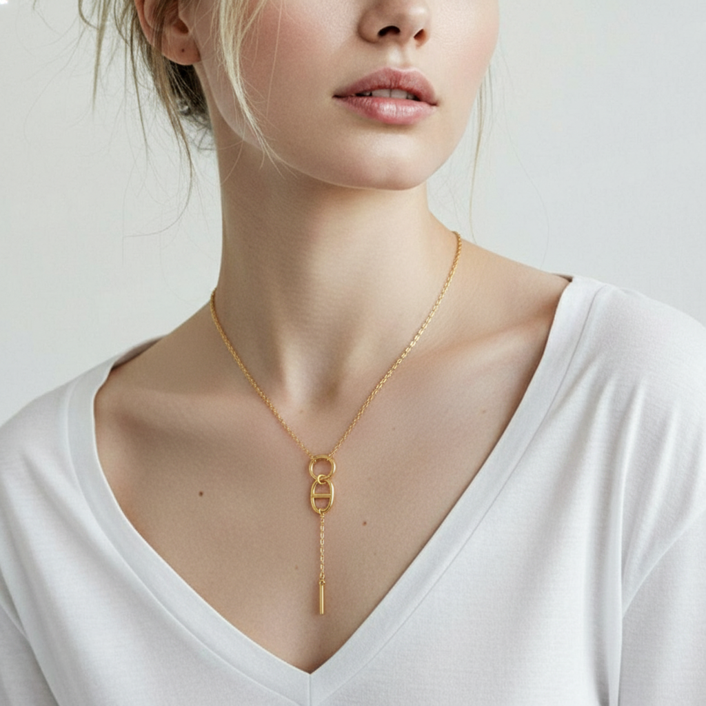 Trendy Drop stainless steel Pendant